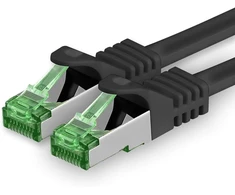 Cat7 tinklo kabelis - cat 7 ethernet kabelis, tinklo / interneto / dsl / modemo / maršrutizatoriaus / hub patch kabelis, lan kabelis, raw kabelis, 10 gb/s (s-ftp pimf), patch kabelių rinkinys su rj 45 jungtimi, cat.6a