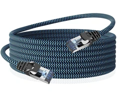 Cat8 tinklo kabelis, 30m, Rj45, 40 Gbps, 2000 Mhz