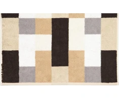Cawö Home rankšluosčiai Shades Karo 6236 Sand 33 vonios rankšluostis 70 x 140 cm