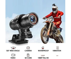 Ccylez Full Hd 1080p 30fps sportinė Dv kamera, vandeniui atspari Ipx-4 dviračio motociklo šalmo veiksmo Dvr vaizdo kamera vaizdo įrašymo įrenginys lauko nuotykiams