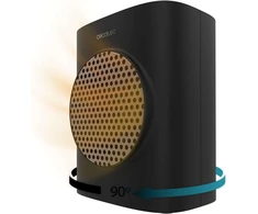 Cecotec keramikinis stalo šildytuvas Readywarm 1570 Max Ceramic Rotate Smart Juodas. 1500 W, keramikos technologija, jutiklinis ekranas, reguliuojamas termostatas, 90º osciliacija, laikmatis, automatinis išjungimas