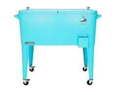 Cecotec Šaldytuvas-šaldytuvas sodui 76l Permasteel Ps-203 turkio spalvos