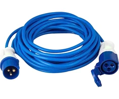 Cee adapterio kabelis karavanui, kempingui cee adapterio kabelis, cee kabelis, ilginamasis kabelis naudojimui lauke, cee jungtis schuko kištukas, 230 v 16 a (3m)