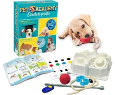 Cefa Toys 21897 Pet Academy žaidimas - šunų mokykla - išmokykite savo augintinį pagrindinių paklusnumo taisyklių - spalvingas