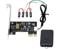 Cerrxian Pcie belaidis kompiuterio nuotolinio valdymo jungiklis, 2.4g belaidis nuotolinio kompiuterio maitinimo/atstatymo jungiklio valdymas