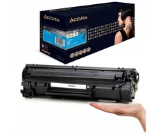 Cf283a 83a Accura toneris, skirtas Hp Laserjet M125a M126a M125nw M127fn, juodas