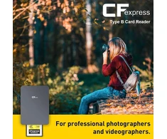 Cfexpress kortelių skaitytuvas, 10gbps Usb 3.2 Gen 2, Type B