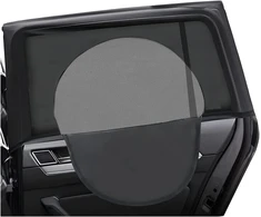 Cgeamdy automobilio langų užuolaidėlės, 2 vnt., universalios, tamprios, su užtrauktuku