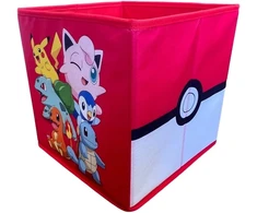 Character World oficialiai licencijuotos Pokemon dėžės, 2 vnt. sulankstomų kubelių rinkinys, Posse dizainas