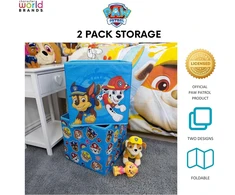 Character World Paw Patrol oficialiai licencijuotos dėžės | 2 sulankstomų kubelių rinkinys, bokšto dizainas