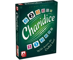 Charidice - stalo žaidimas su kauliukais, sidabro spalvos