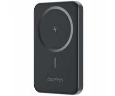 Choetech Itin plonas magnetinis powerbank 5000mah 15w skirtas iphone telefonui