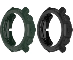 Chofit dėklai, suderinami su Polar Grit X Pro dėklu, Tpu apsauginis laikrodžio dėklo dangtelis, skirtas Grit X Pro/grit X, juodas + žalias