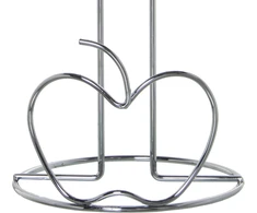 Chromuotas metalinis virtuvinis popierinių rankšluosčių laikiklis 14 x 33 cm