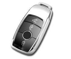 Chromuotas raktelio dėklas Mercedes W213 S213 W177
