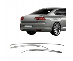 Chromuotos buferio juostelės Volkswagen Passat B8 Sedan 4d nuo 2015 iki 2019