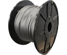 Cinkuota plieninė lyno virvė -- 6x19 -- 10mm -- 10m --