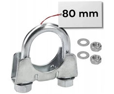 Cinkuotas spaustuvas vamzdžiams 80 mm