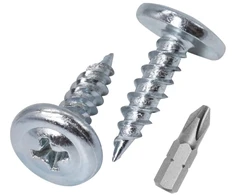 Cinkuoti medžio varžtai 4.5x16mm, 250 vnt.