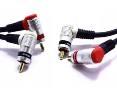 Cisco Vitalco Rca kampinis kabelis 2x Rca cinch 3m