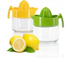 Citrinų sulčiaspaudė - citrusinių vaisių sulčiaspaudė, 2 vnt. rinkinys