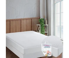 Čiužinys Čiužinio apsauga 90 x 200 cm, neperšlampama, 100% medvilnė - apsauga nuo drėgmės, neperšlampamas čiužinio apsauga, paklotas nuo šlapimo nelaikymo - neperšlampamas čiužinio apsauga nuo šlapimo nelaikymo - antčiužinis