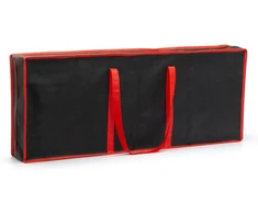 Ckb ltd laikymo krepšys pakavimo popieriui, skirtas kalėdiniam gimtadienio popieriui, juostelėms, etiketėms, kalėdinėms dekoracijoms - juodas 82 x 31 x 13 cm