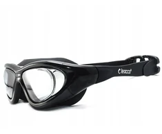 Cleacco plaukimo akiniai sg-910 anti-fog kaukė baseinui