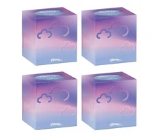 Cleanic Kleenex servetėlės Box Collection Cube 4x 48 vnt.