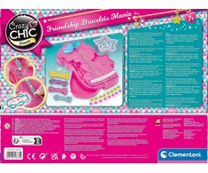 Clementoni Crazy Chic apyrankių gamybos rinkinys vaikams nuo 7 metų