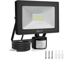 Cly Led prožektorius su judesio davikliu, 35w, 3000lm, 6500k