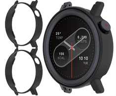 Cmf Watch Pro 2 dėklas, 2 vnt., juodas, kietas plastikas