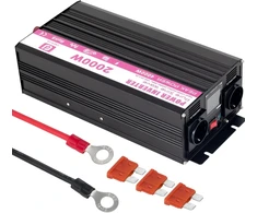 Cncejia Galios keitiklis 12v į 230v 2000w inverteris su gryna sinusine banga įtampos keitiklis galios inverteris Dc Ac galios keitiklis nešiojamiesiems kompiuteriams kompiuterių monitoriams Lcd televizoriams