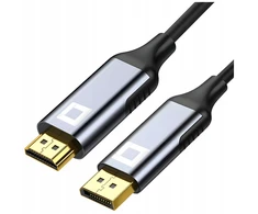 Co2 Hdmi į displayport 1.4 adapteris hdmi dp fhd 240hz 4k 60hz hdr 3m kabelis