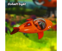 Cobalt Light Gup B povandeninis laivas, suderinamas su octonaut žaislu, octopod pilies barnacles kwazii shellington tweak gimtadienio dovanos vaikams