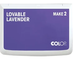 Colop Spaudos pagalvėlė Make 2, loveable lavender, 70 x 110 mm, pagalvėlė tradiciniams rankiniams spaudams