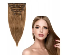 Comair Cameron Hair priaušiami plaukai 120g Clip In 43cm #8