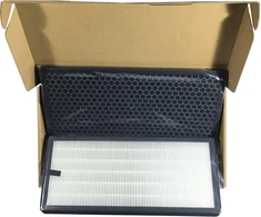 Comedes filtrų rinkinys oro valytuvams Rowenta Pu4010, Pu4015, Pu4020, Pu4020f1 &amp; Pu4025, gali būti naudojamas vietoj Rowenta/tefal filtrų Xd6070f, Xd6074f0 ir Xd6060, Xd6060f0 &amp; Xd6065
