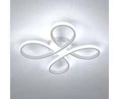 Comely Modernus Led lubinis šviestuvas, 30w, 3400 lm, gėlių formos, 6500k