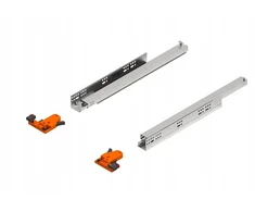 Comfort slide rejs 40kg L-350 pw push apatinės montavimo bėgeliai