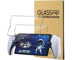 Conapika Ekrano apsauga, skirta Sony Playstation Portal, 2 vnt., 9h apsauga nuo įbrėžimų, apsauga nuo pirštų atspaudų, itin skaidri, labai jautri, grūdinto stiklo ekrano apsauga be burbuliukų