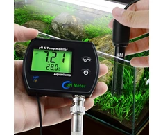 Continu 2 in 1 ph ir temperatūros matuoklis su keičiamu elektrodu ir apšvietimu