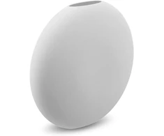 Cooee Design Hi-028-24-wh vaza Pastille, keramika, rankų darbo, skersmuo 15 cm, aukštis 14 cm, balta