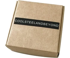 Laikrodis Coolsteelandbeyond Elegantiška pinta virvės tipo apyrankė aukso spalvos, reguliuojamo atviro galo dizainas, moterims, metalas, be brangakmenių