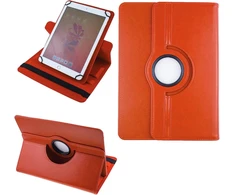 Coovy® Universal 2.0 360° pasukamas dėklas visiems 9/10/10.1 colių planšetinių kompiuterių modeliams Universal 10.1, oranžinis
