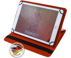 Coovy® Universal 2.0 360° pasukamas dėklas visiems 9/10/10.1 colių planšetinių kompiuterių modeliams Universal 10.1, oranžinis