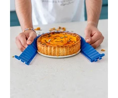 Coox Quiche forma su serviravimo lėkšte 18cm