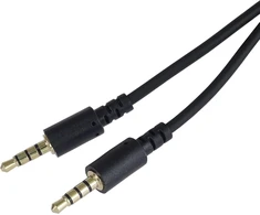 Cordial „premiumcord“ 3,5 mm 4 kontaktų garso ir mikrofono laidas, 0,5 m