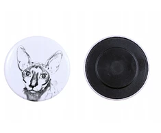 Cornish Rex - išskirtinių magnetų kolekcija, jūsų nuotrauka, Art-dog prekės ženklas