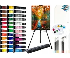 Craft Sensations Dailininko rinkinys drobė molbertas dažai #36